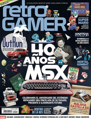 Portada de la revista Retro Gamer #45
